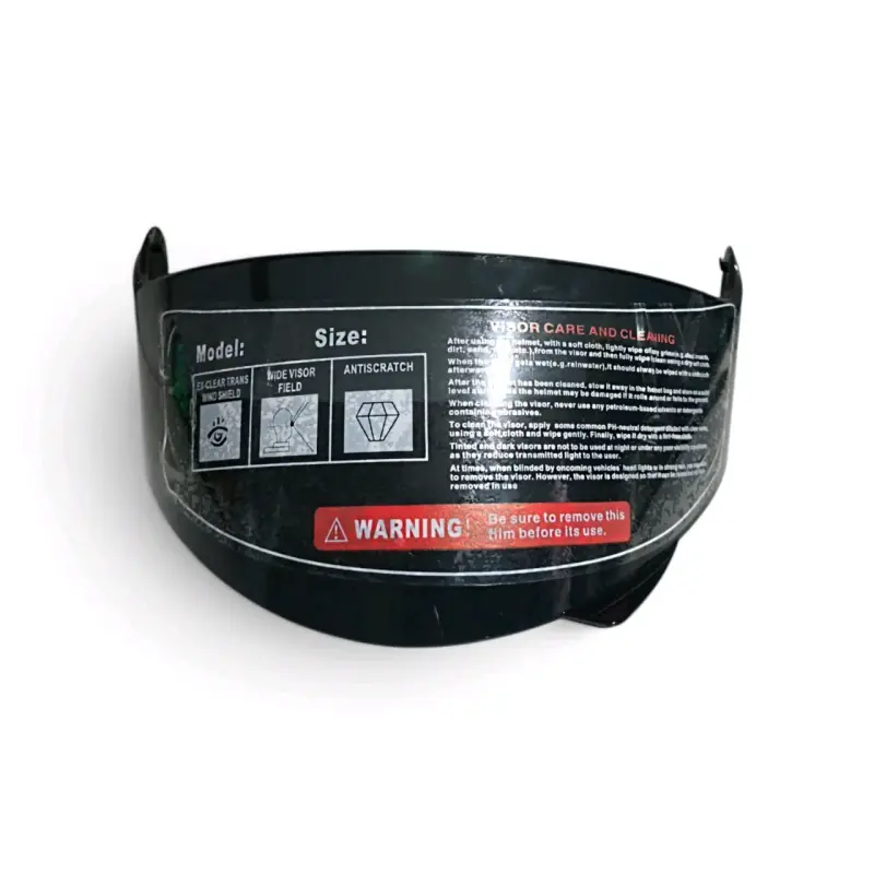 Casco abatible con visor y máscara antipolución - 6