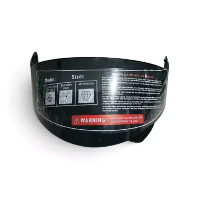 Casco abatible con visor y máscara antipolución - miniatura 6