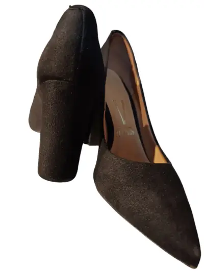 Zapatos de Tacón Negro Elegantes para Mujer - miniatura 1