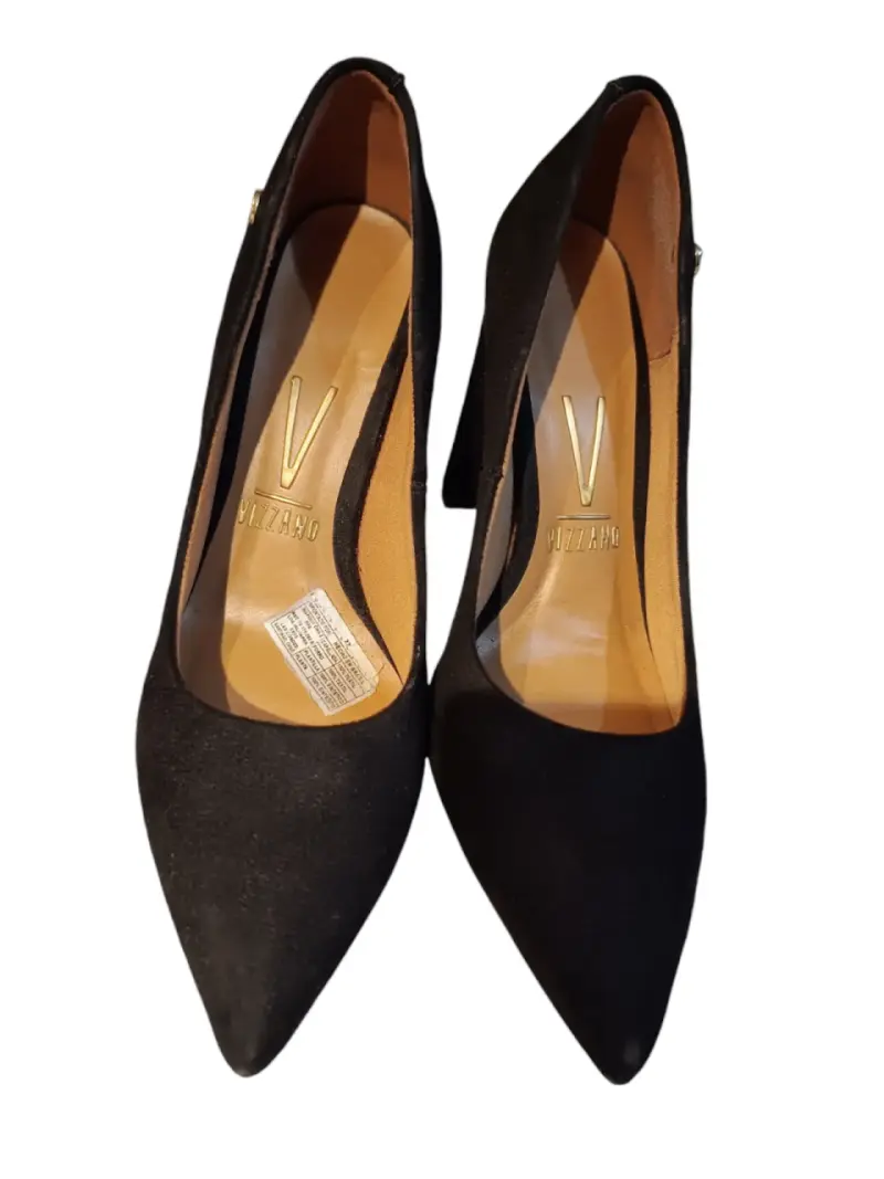 Zapatos de Tacón Negro Elegantes para Mujer - 2
