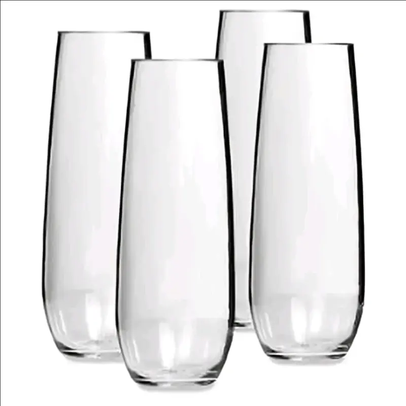 Juegos de vasos copas flauta vidrio aperitivos - 1