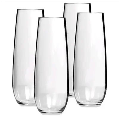 Juegos de vasos copas flauta vidrio aperitivos - miniatura 1