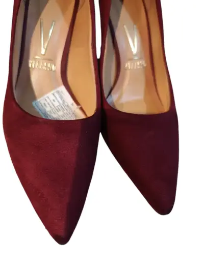 Zapatos de Tacón Vizzano Burdeos Elegantes - miniatura 1