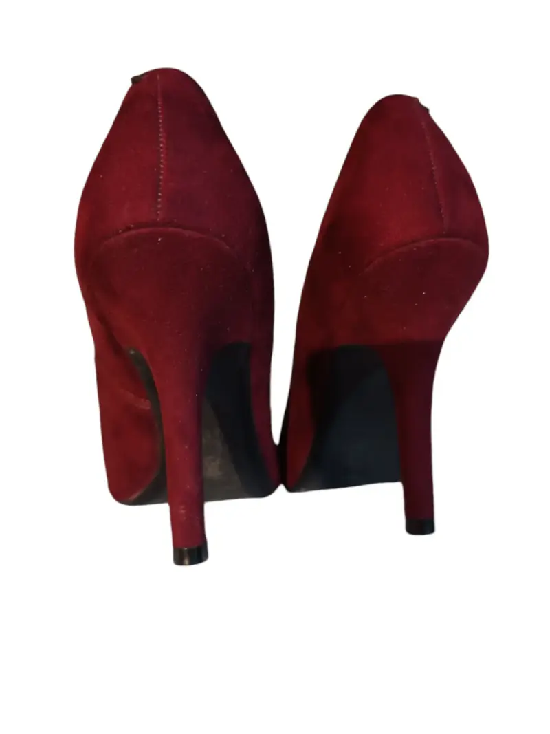 Zapatos de Tacón Vizzano Burdeos Elegantes - 2