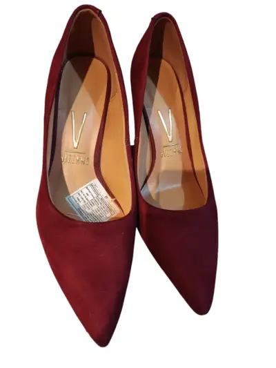 Zapatos de Tacón Vizzano Burdeos Elegantes - miniatura 3