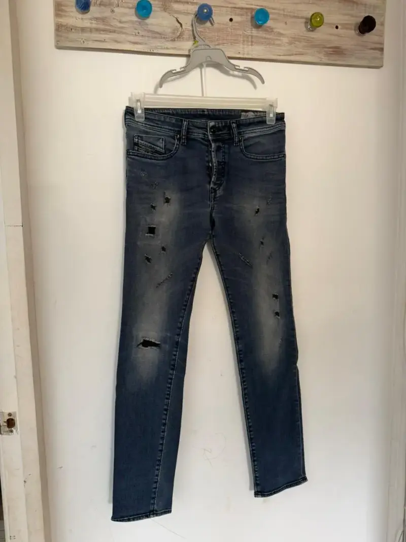 Jeans Diesel Buster Slim Tapered para Hombre - 3