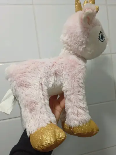 Peluche de reno Build-A-Bear con detalles dorados - miniatura 3