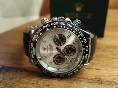 Reloj Rolex Daytona de acero inoxidable - miniatura 1