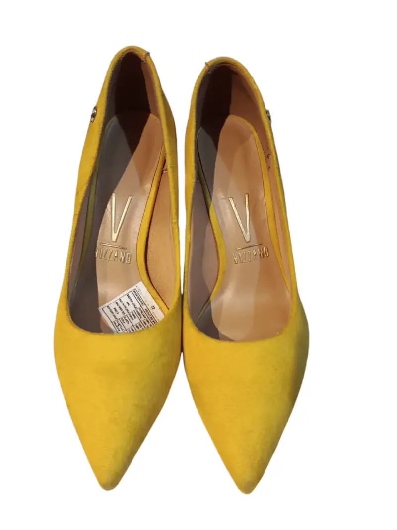 Zapatos de Tacón Amarillos Vizzano Elegantes - 1