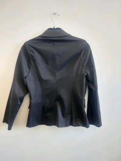 Blazer negro para mujer talla M - miniatura 4