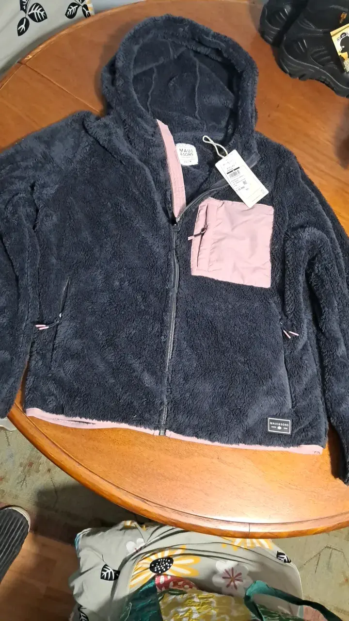 Chaqueta polar con capucha Maui & Sons - 1