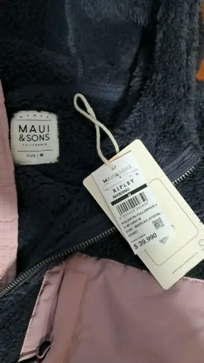 Chaqueta polar con capucha Maui & Sons - miniatura 2