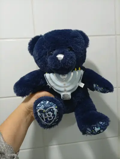Osito de peluche azul hannuka - miniatura 1