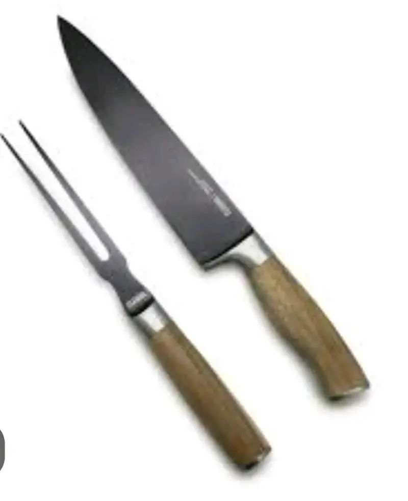 Set de cuchillo y tenedor de cocina WMU acero inoxidable - 2