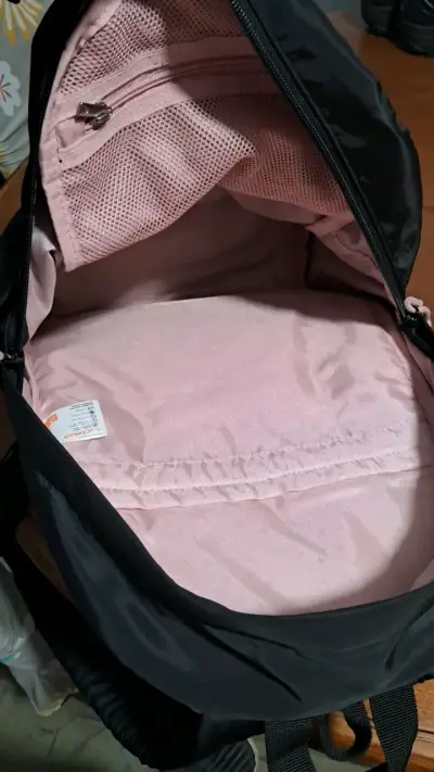 Mochila negra Head con detalles rosados - miniatura 5
