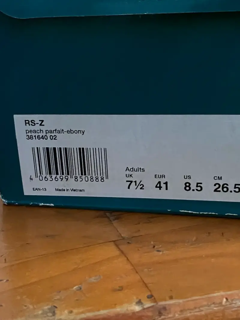 Zapatillas Puma RS-Z Peach Parfait-Ebony - 4