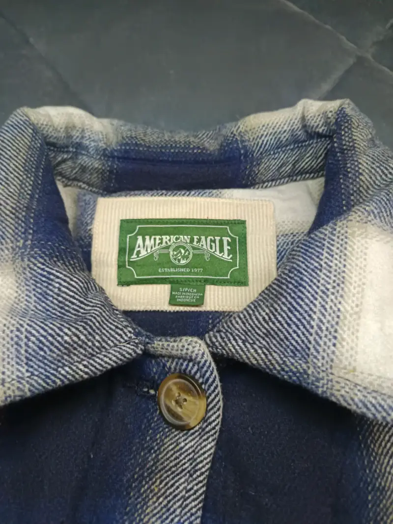 AE Plaid Sherpa-Lined Shacket - 9