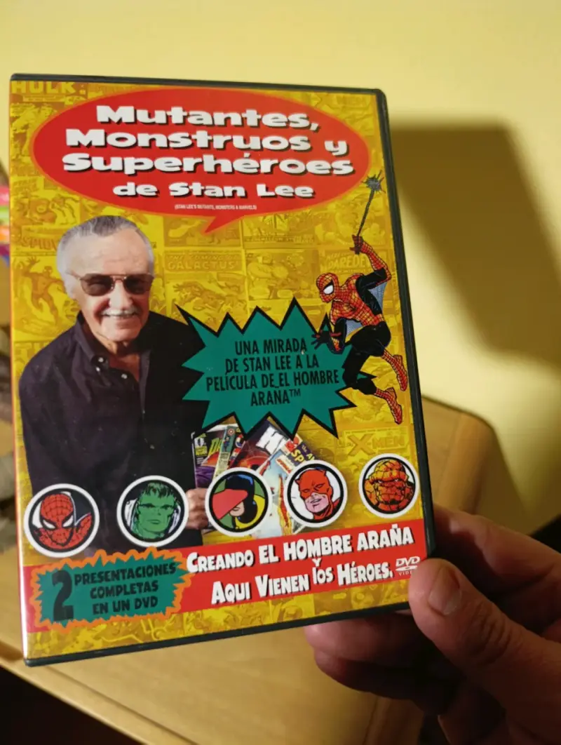 DVD Mutantes, Monstruos y Superhéroes de Stan Lee - 1