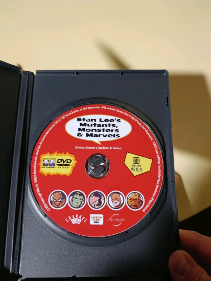 DVD Mutantes, Monstruos y Superhéroes de Stan Lee - 3