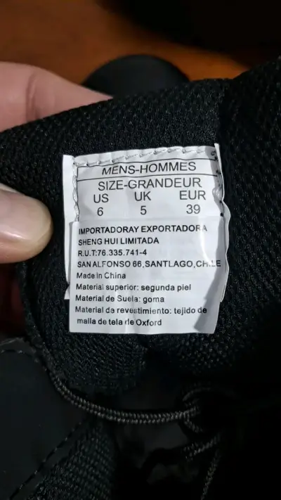 Botas tácticas negras Delta con cierre lateral - miniatura 6