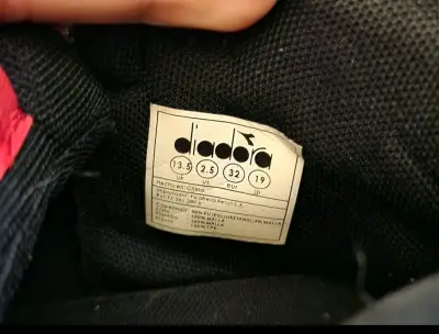 Zapatillas deportivas altas Diadora rojo y negro - miniatura 5