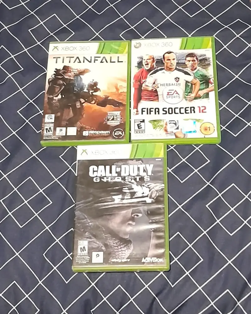 lote pack de juegos xbox call of duty fifa titanfa - 1