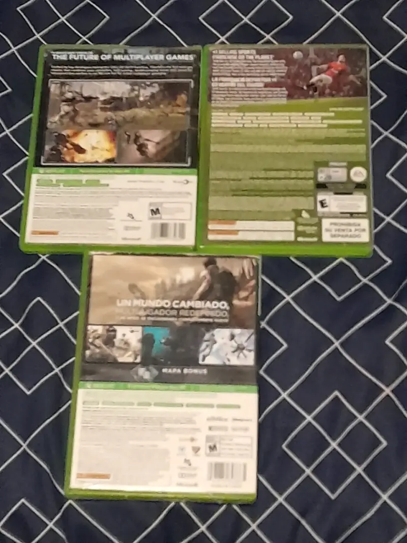 lote pack de juegos xbox call of duty fifa titanfa - 2