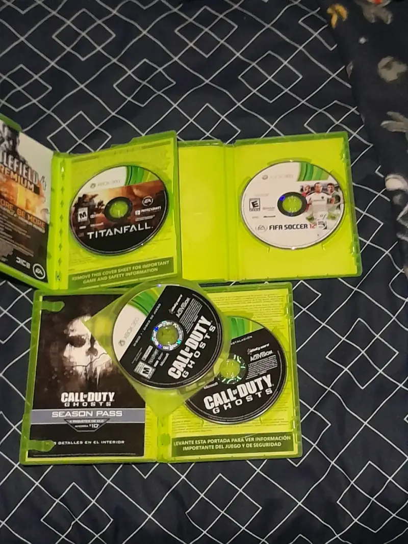 lote pack de juegos xbox call of duty fifa titanfa - 3