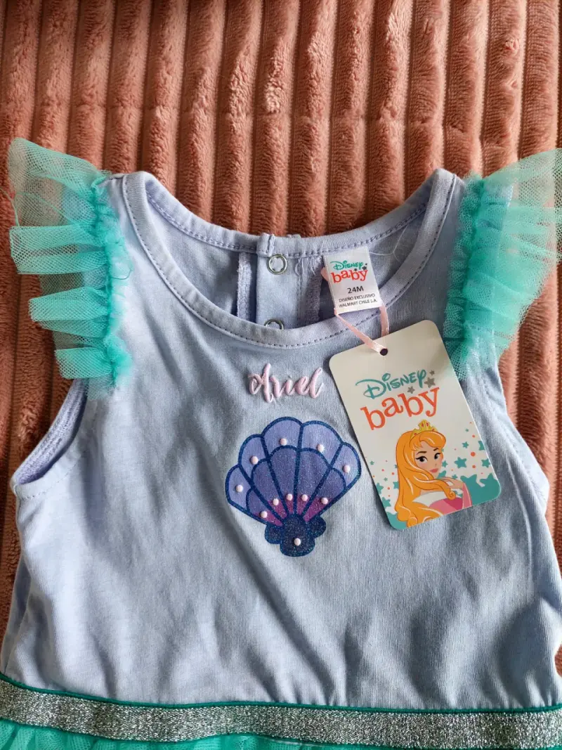 Body de bebé Disney Baby con diseño de sirena - 2