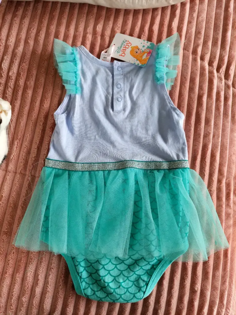 Body de bebé Disney Baby con diseño de sirena - 3