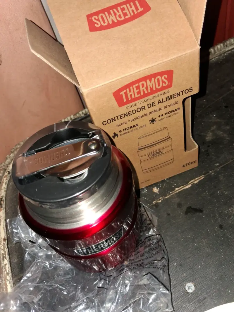 Contenedor de alimentos Thermos rojo 470ml - 2