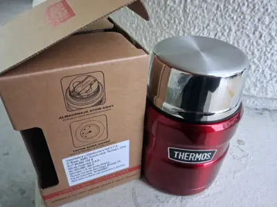 Contenedor de alimentos Thermos rojo 470ml - miniatura 4