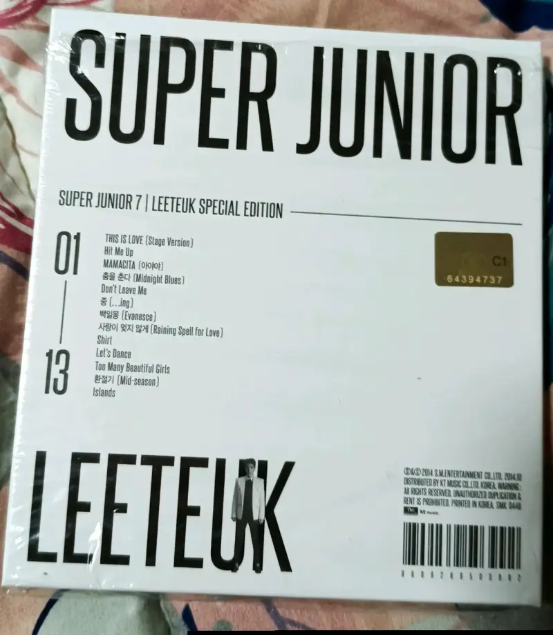 Álbum Super Junior 7 Leeteuk Special Edition - 2