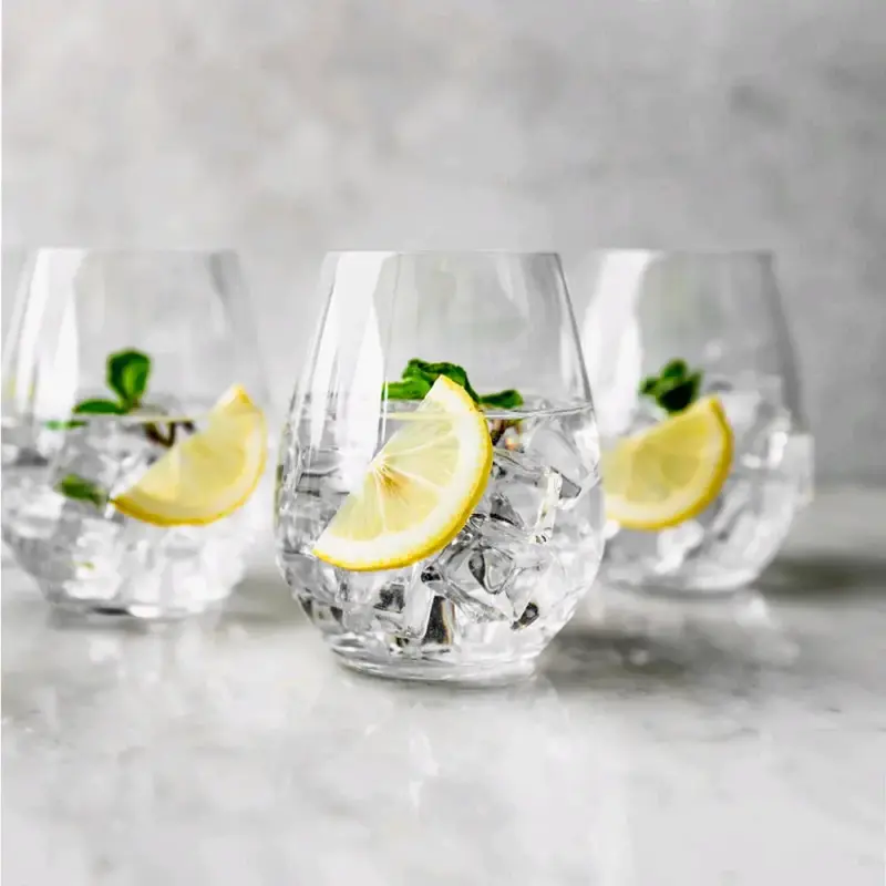 Set de 6 vasos de vino cristal Glasso Co NUEVO - 1