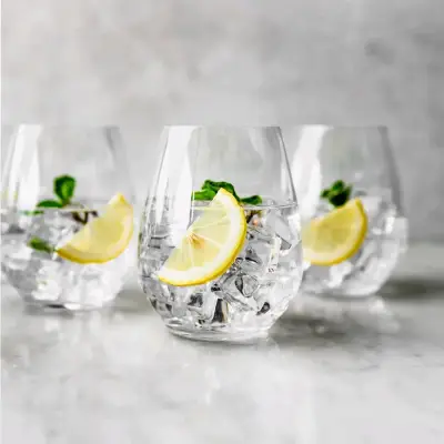 Set de 6 vasos de vino cristal Glasso Co NUEVO - miniatura 1