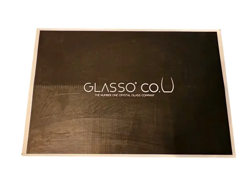 Set de 6 vasos de vino cristal Glasso Co NUEVO - 6