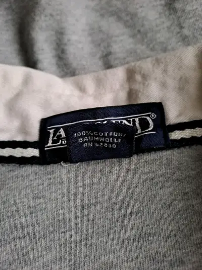 Polera manga larga gris Lands' End, talla L - miniatura 6