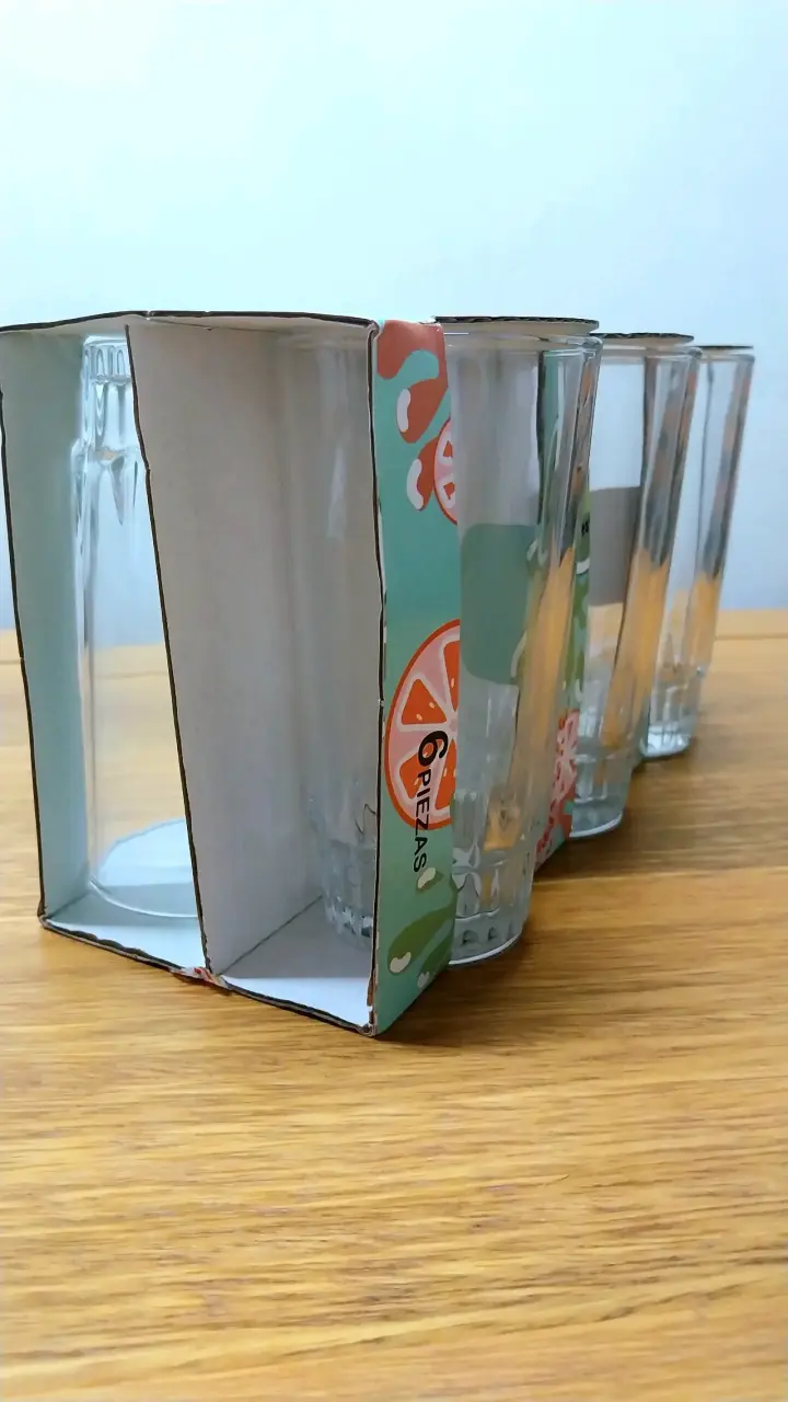 Set de 6 vasos de vino alto Mi Hogar - 2