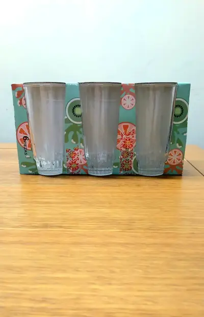 Set de 6 vasos de vino alto Mi Hogar - miniatura 3