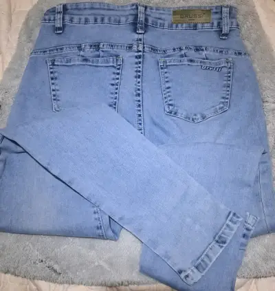 Jeans skinny celeste - miniatura 4