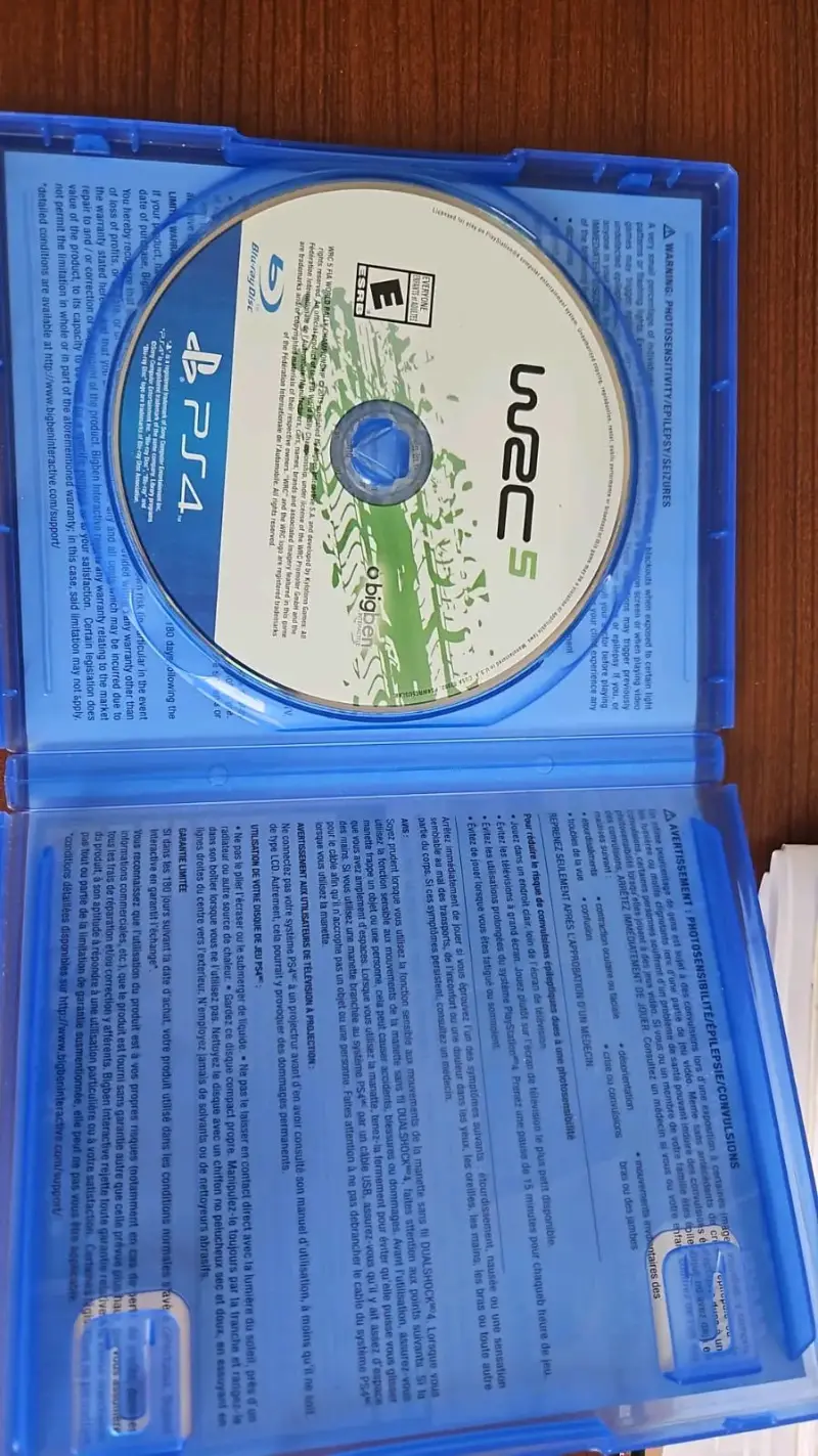 Juego PS4 WRC 5 en buen estado - 1