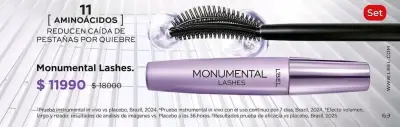 Máscara de Pestañas Monumental Lashes L'Bel - miniatura 2