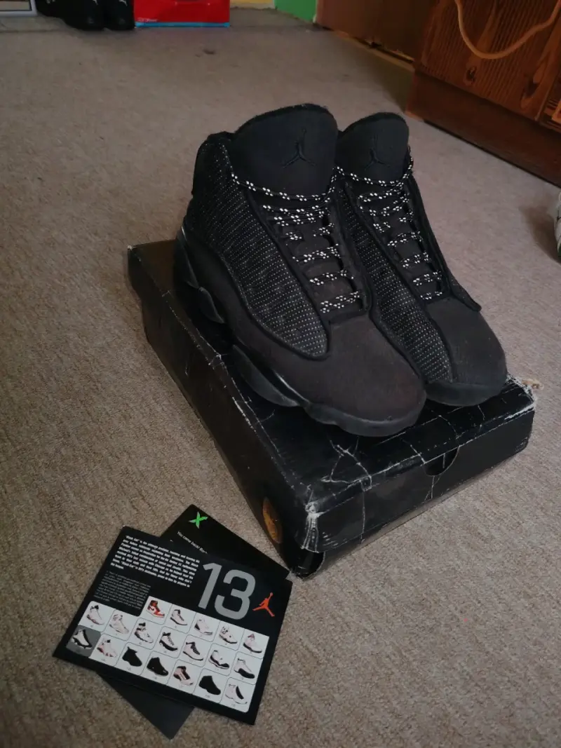 Zapatillas Jordan Retro 13 Black Cat - 1