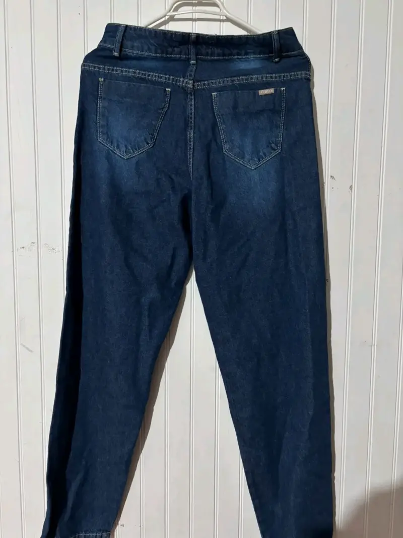 Jeans de Mujer Divino Azul con Detalles Rasgados - 3