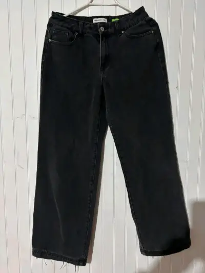 Jeans negros de mujer Opposite en buen estado - miniatura 1