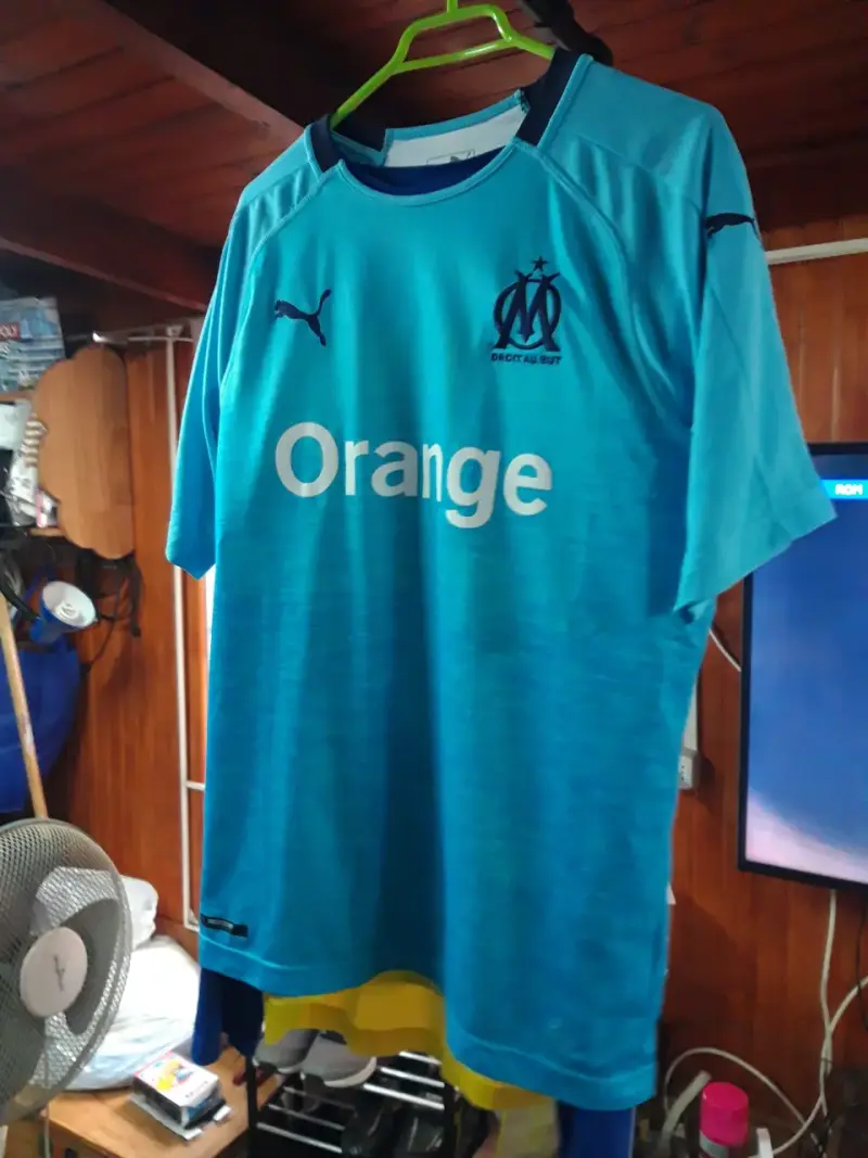 Camiseta de fútbol Olympique de Marsella Puma azul