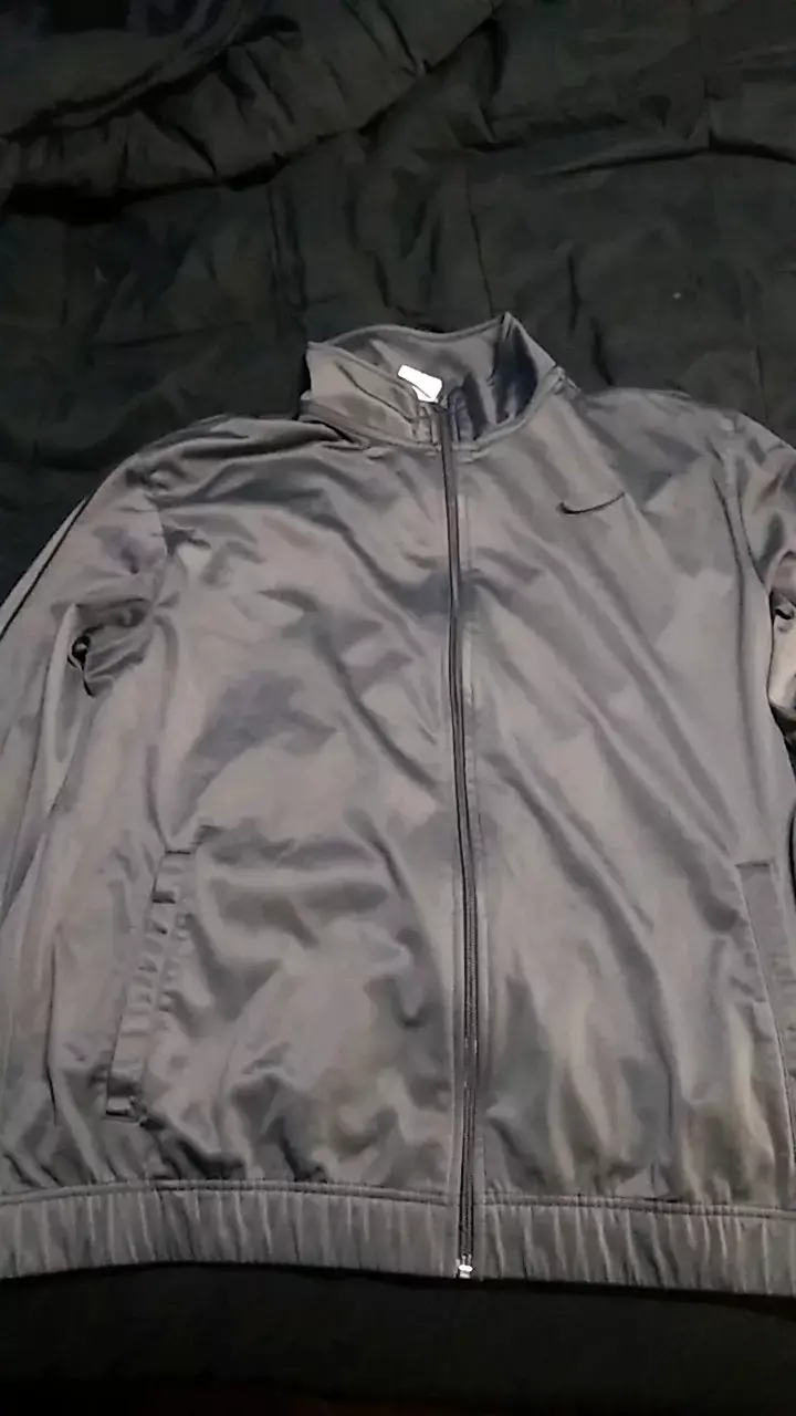 Chaqueta deportiva Nike negra para hombre - 1
