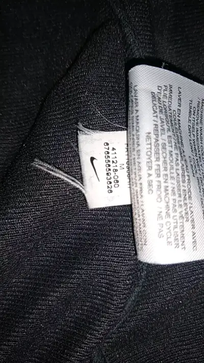 Chaqueta deportiva Nike negra para hombre - miniatura 4
