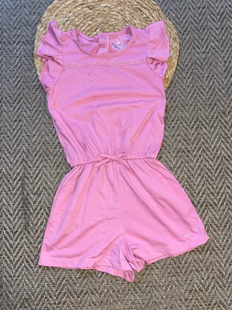 Enterito rosado para niña Topsis talla 08 - 1