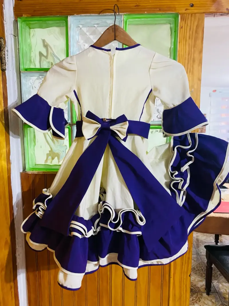 Vestido de huasa chilena con volantes - 2